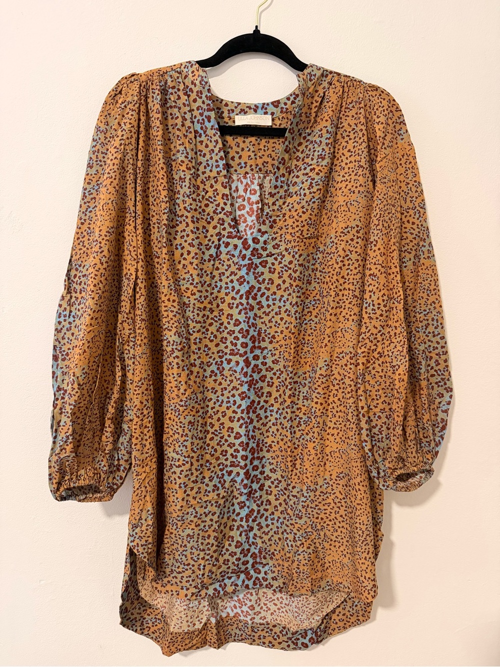 Ulla Johnson Narissa Cotton Animal Print dress